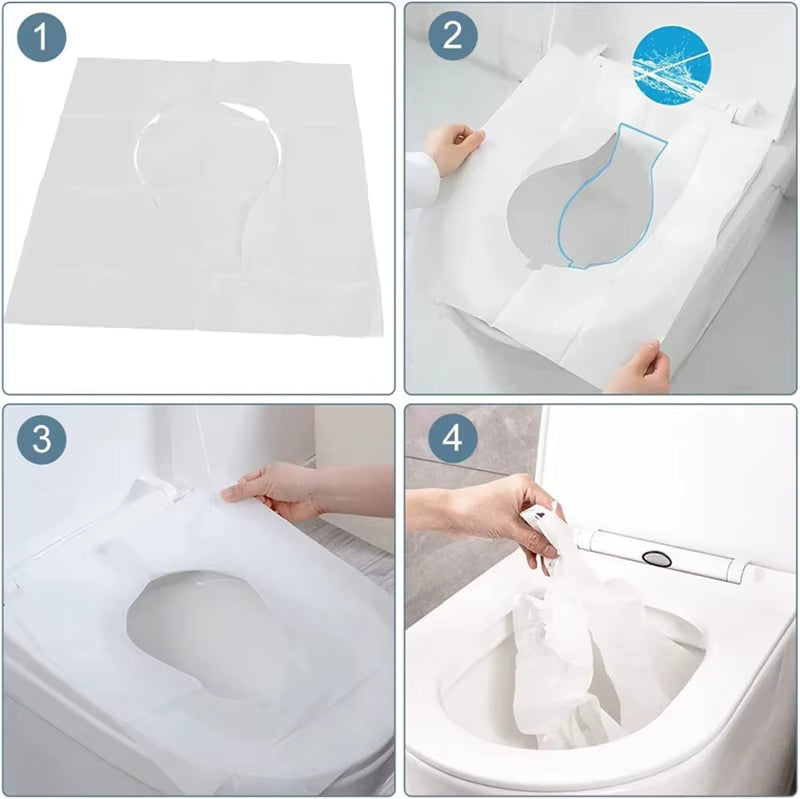 HygieniSeat™ Disposable Toilet Seat Cover